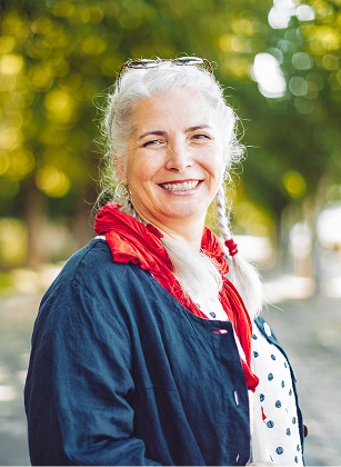 Smiling patient outdoors, representing GDMT heart failure treatment at Current Clinic.